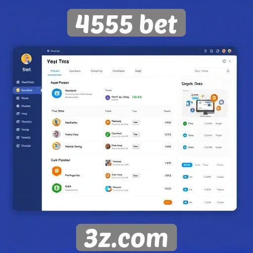 Acessibilidade e interface do usuário no 4555 bet