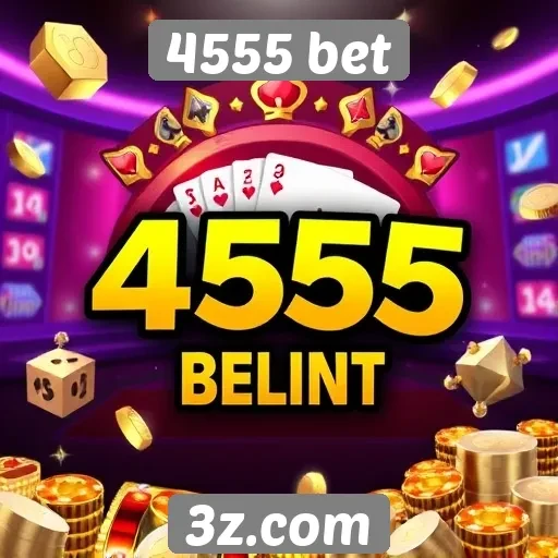 4555 bet oferece novos jogos de cassino