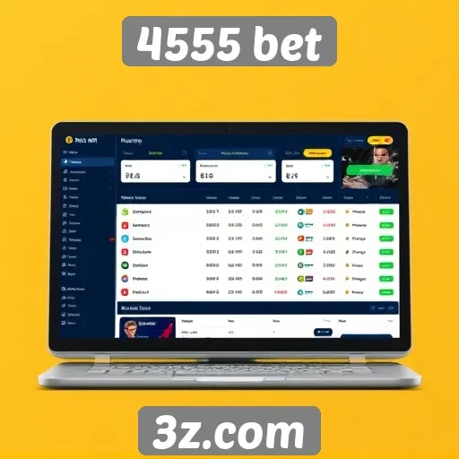 Análise da interface do usuário no 4555 bet